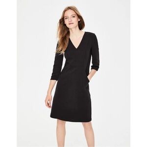 Boden Bronte Ribbed Dress Sz 8 Long